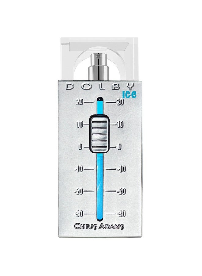 chris adams 2 Pcs Chris Adams Dolby Ice 100ML EDP Ultra-Fresh Long-Lasting Men’s Fragrance with Icy Aquatic Power - Image 2